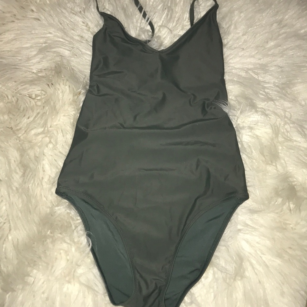 Army Green Arie One Piece